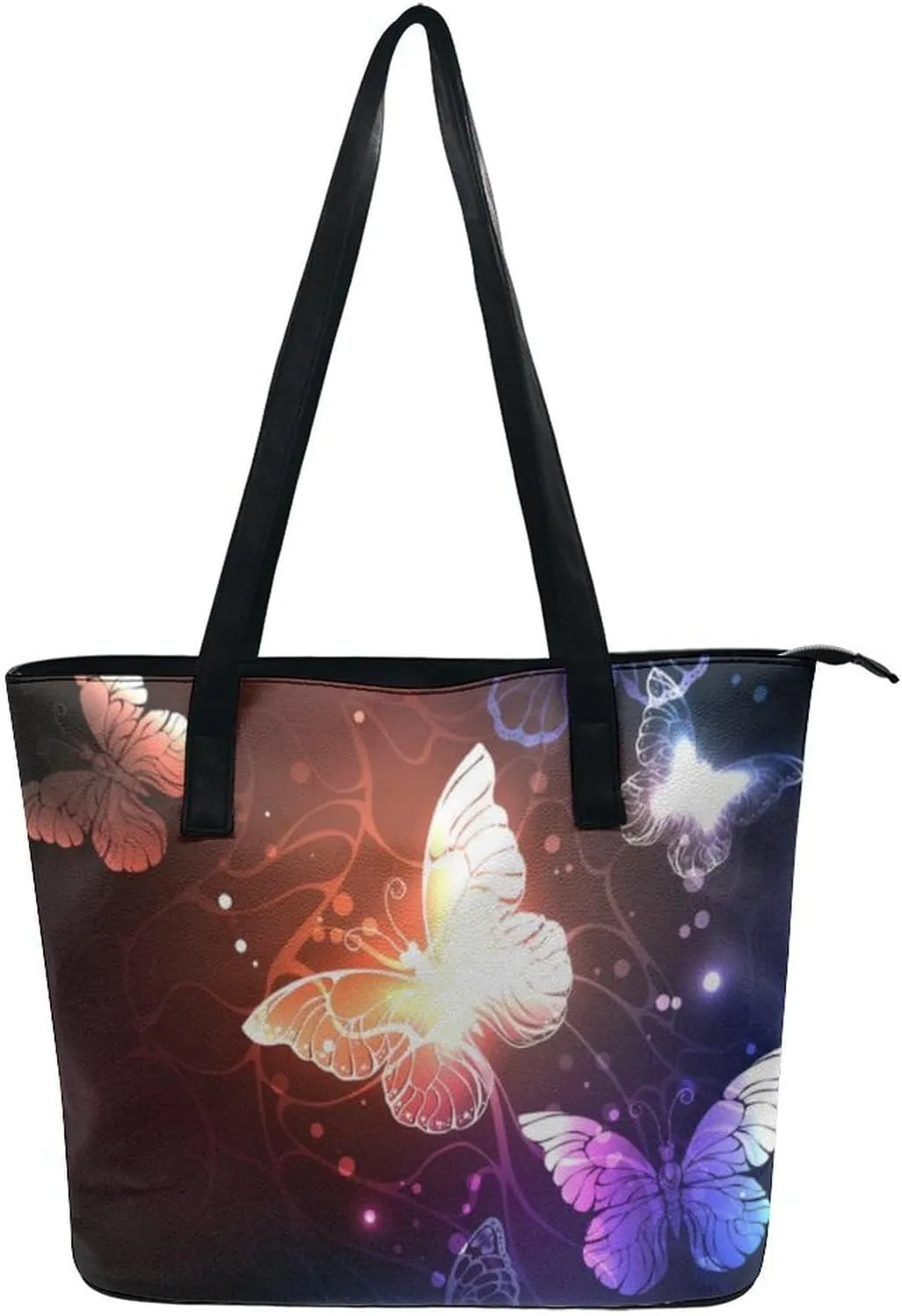 Modern PU Leather Shoulder Bag for Women, PU Leather Work Shoulder Bag, PU Leather Shopping Tote for Travel Outdoor