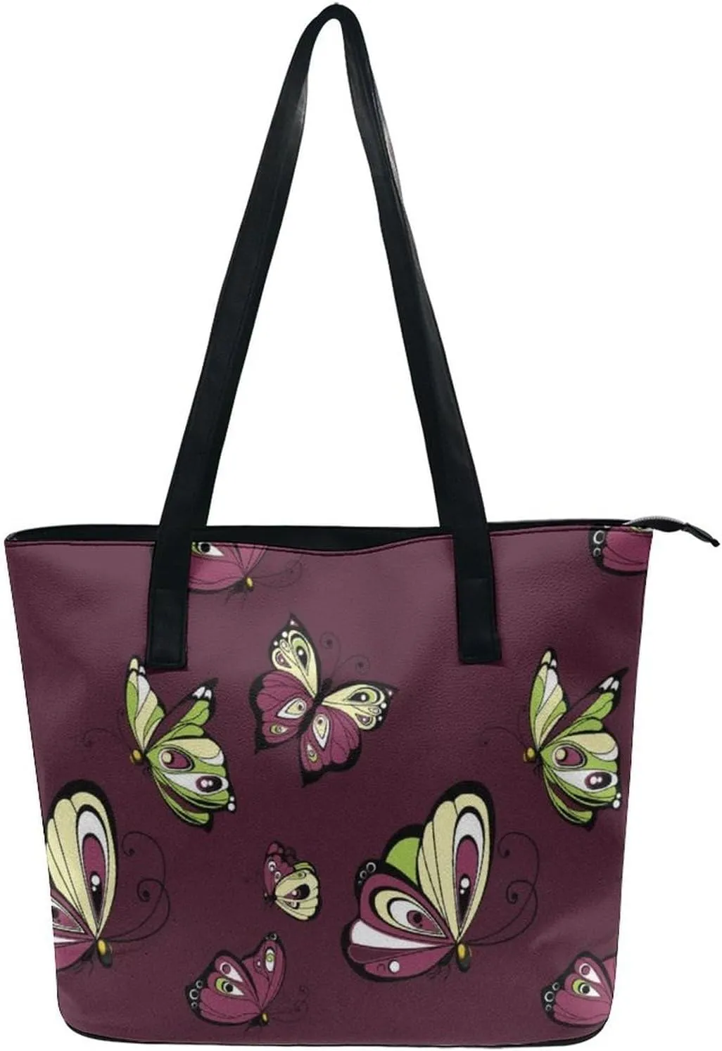 Modern PU Leather Shoulder Bag for Women, PU Leather Work Shoulder Bag, PU Leather Shopping Tote for Travel Outdoor