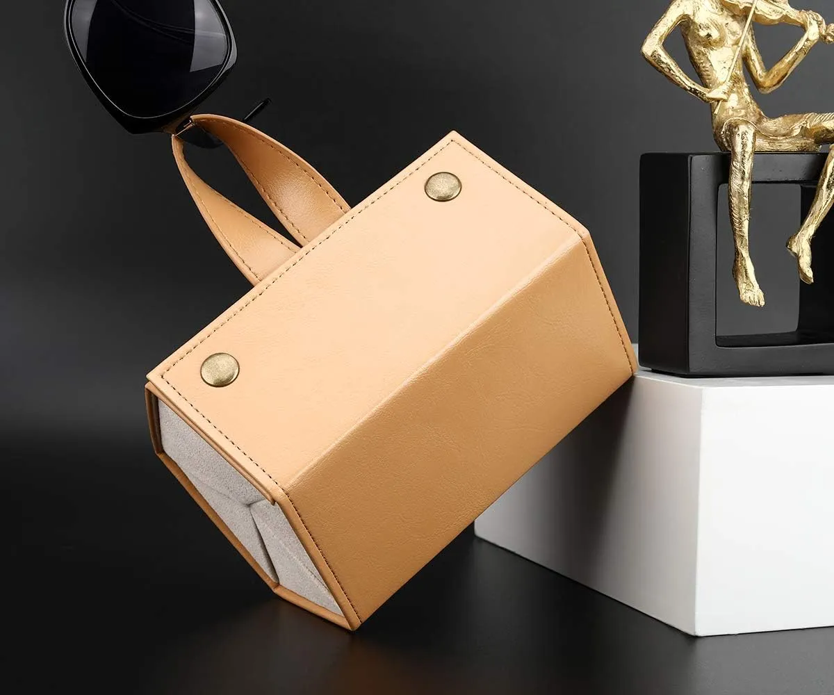 MoKo Sunglasses Organizer, Travel Glasses Case Storage Portable Sunglasses Storage Case for Women Men