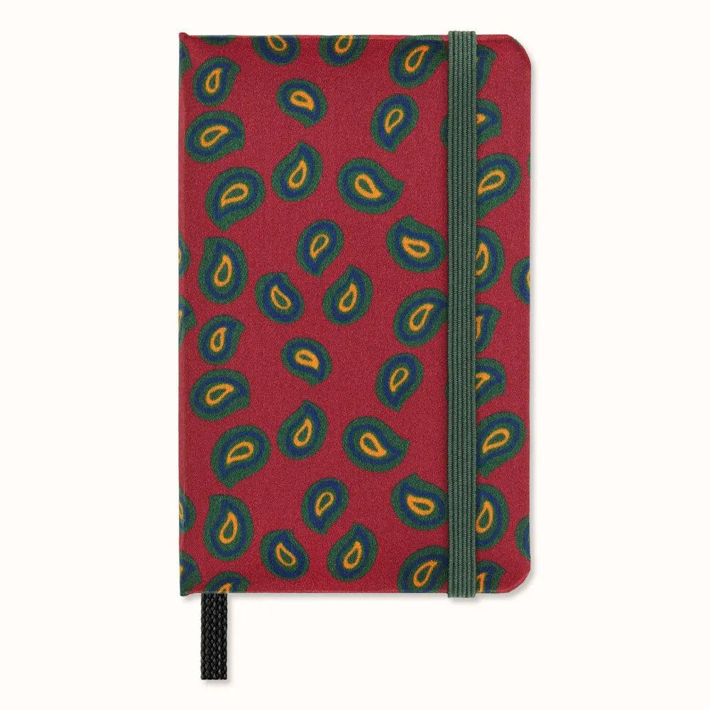 Moleskine LE Professional Notebook Silk Bordeaux, 65mmx 100mm XS Size, Plain, Hard Cover with Gift Box