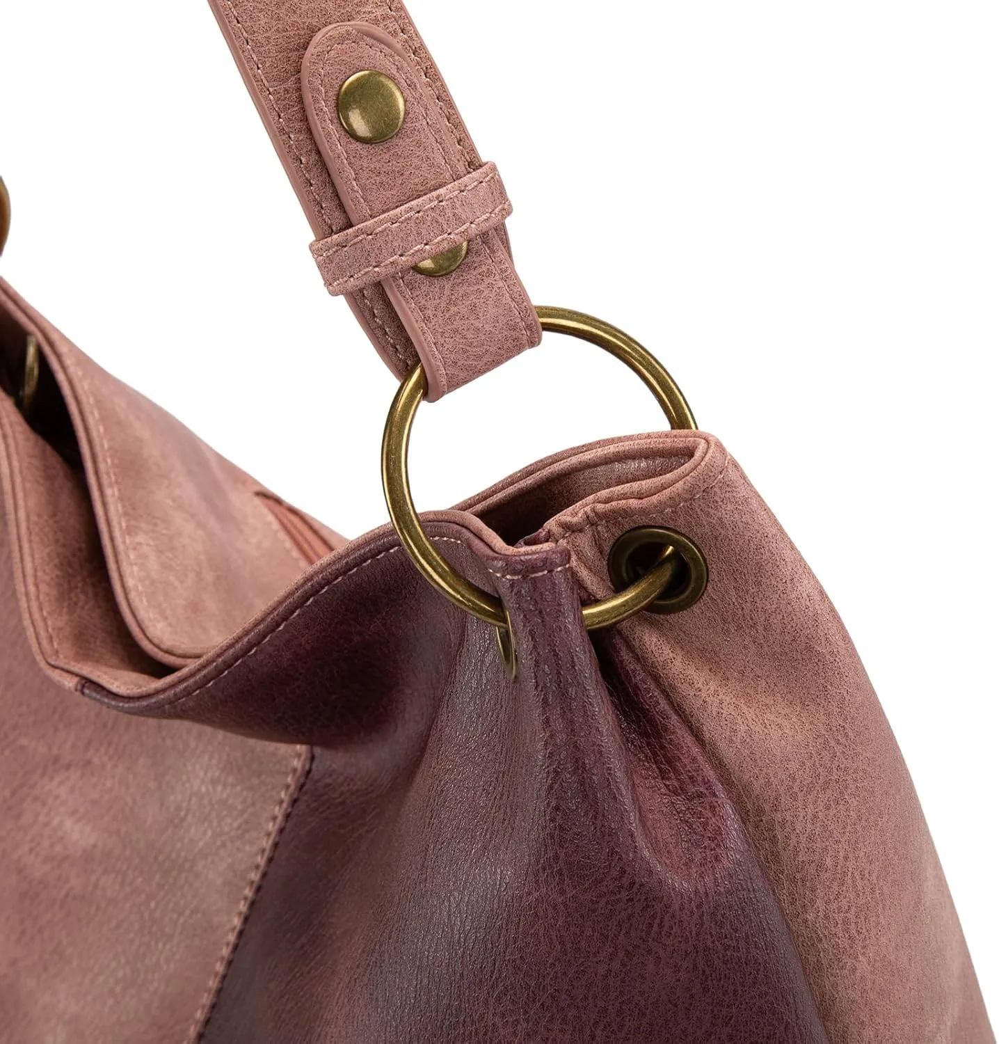 Montana West Purses for Women Hobo Shoulder Handbags with Zipper