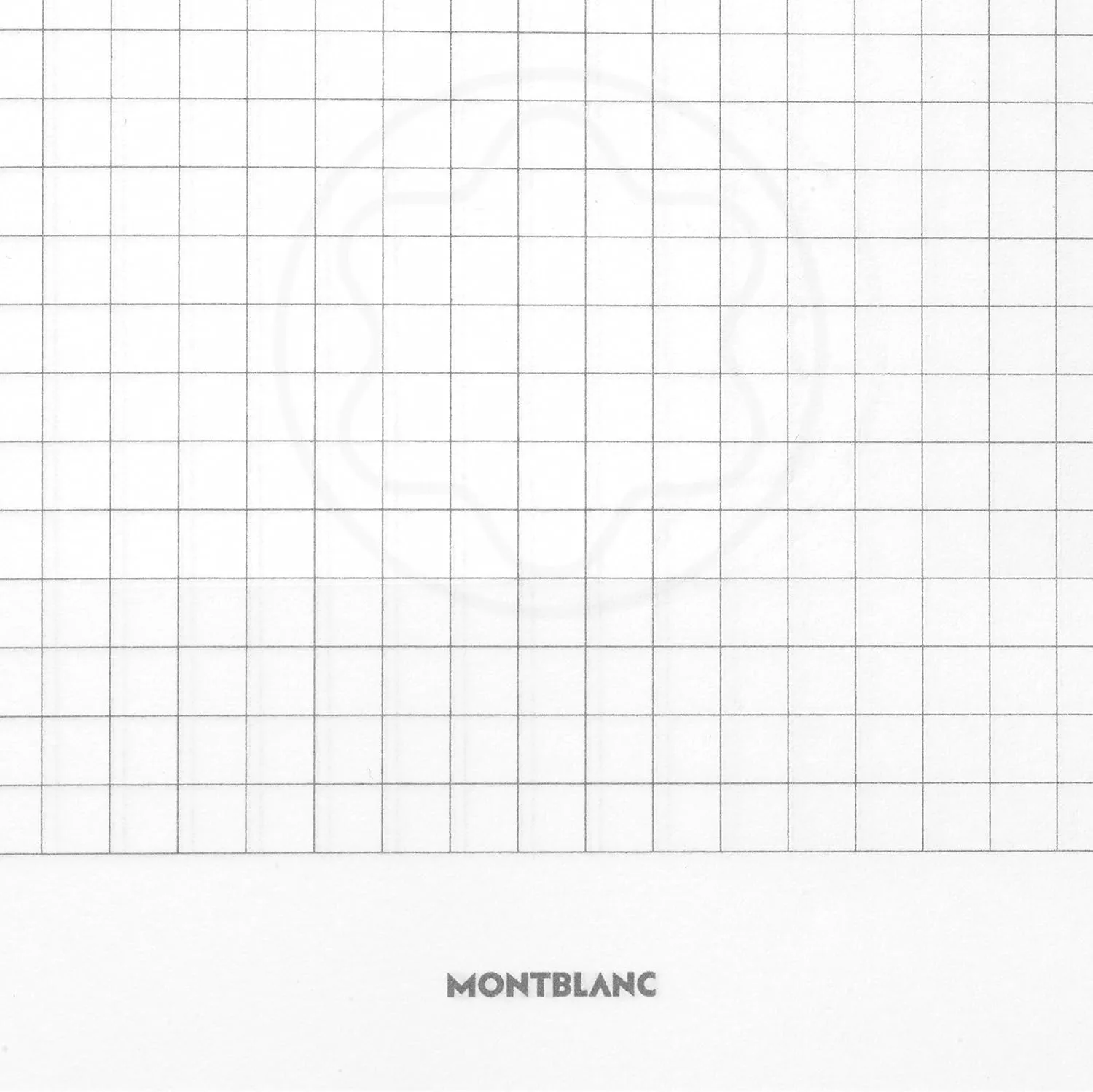 Montblanc Notebook Indigo Squared #146 Fine Stationery 113639 – Elegant Journal with Leather Binding and Quadrille Pages – 1 x (5.9 x 8.2 in.)