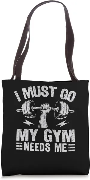 Motivational Workout Fitness Bodybuilding Training Tote Bag