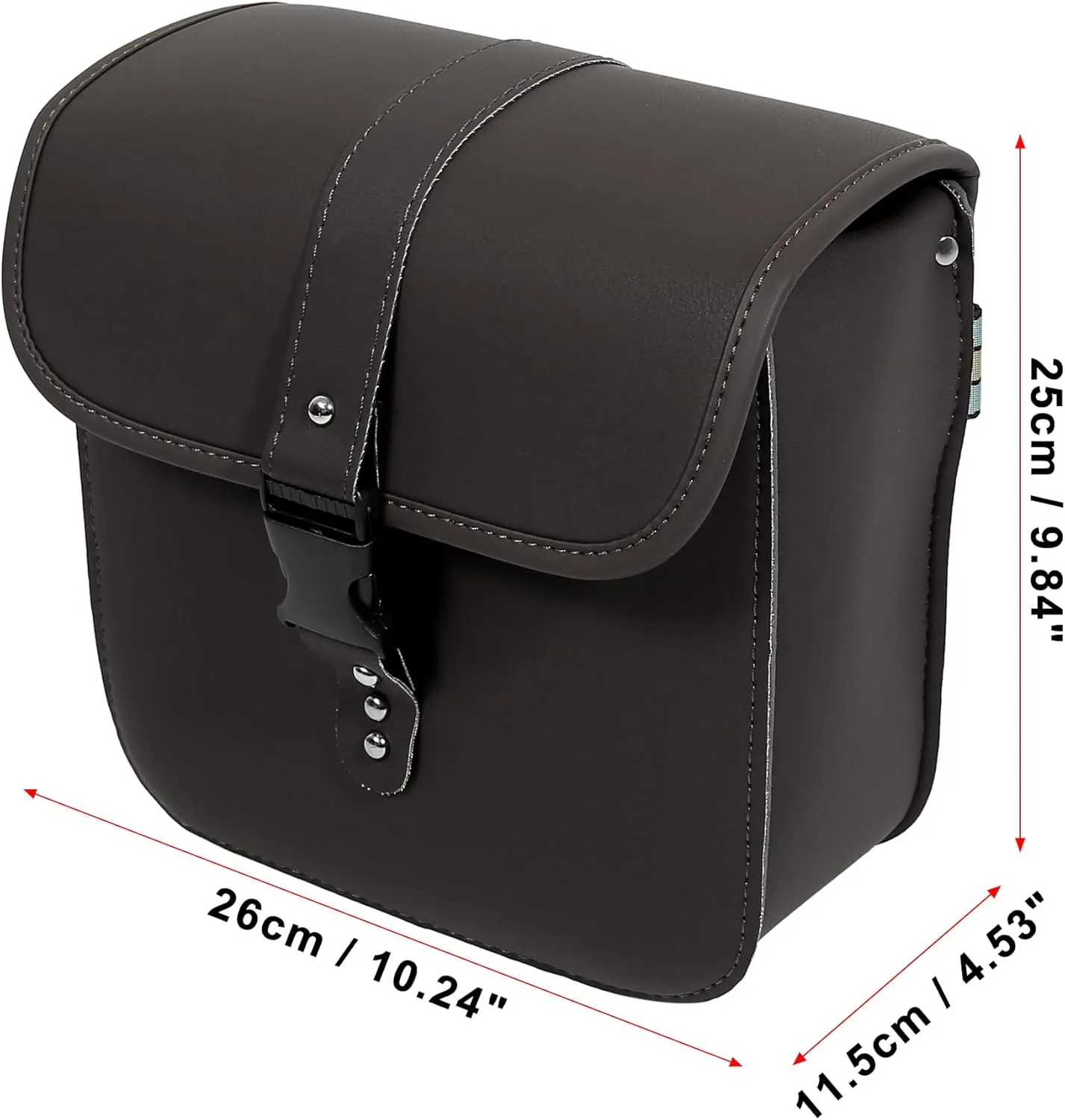 Motoforti Pair Motorcycle Saddlebag Side Tool Bags Cycling Luggage Bag Waterproof Quick Release Buckles