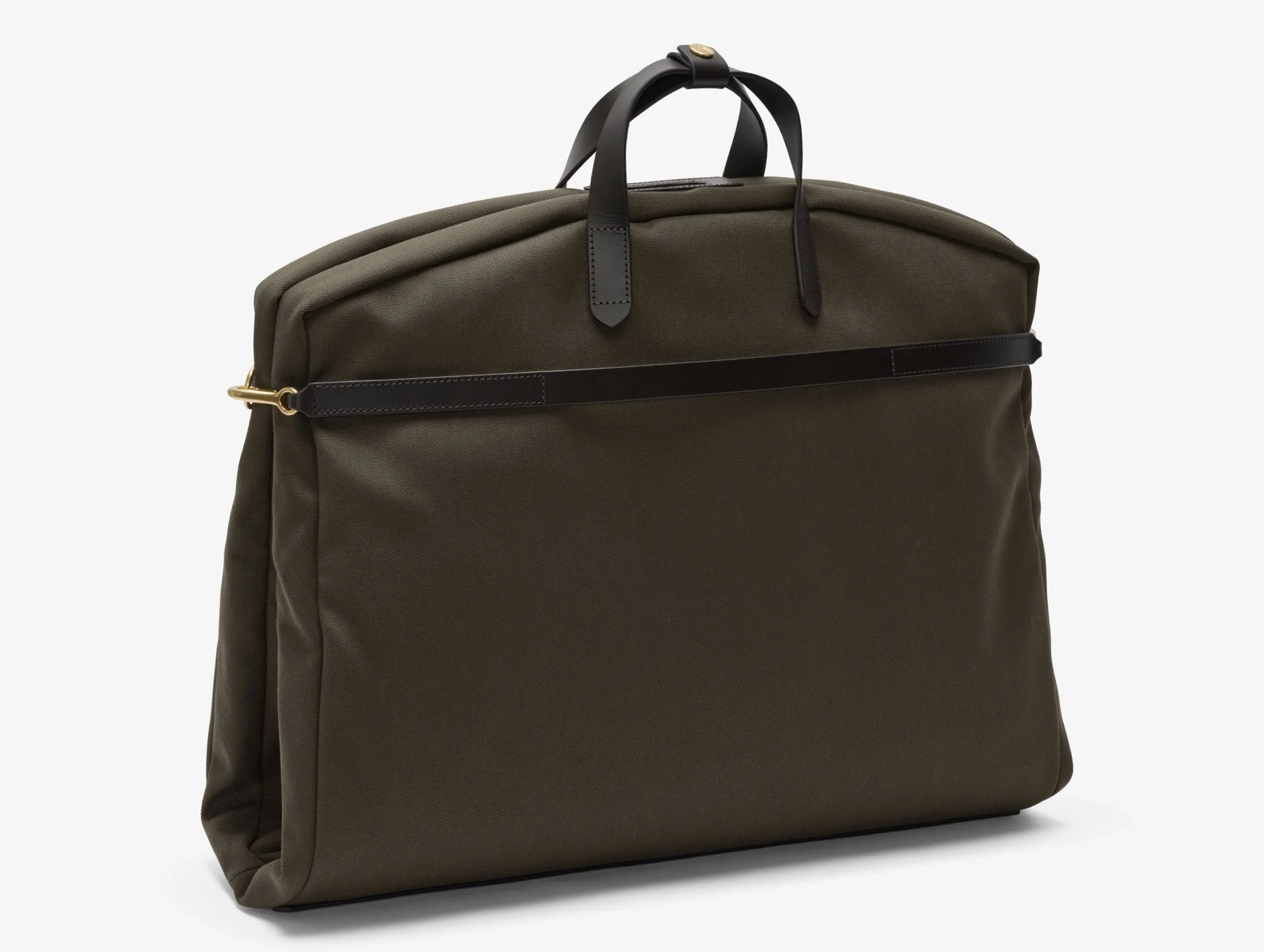 M/S Suit Carrier - Army/Dark Brown