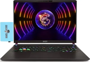 MSI Vector GP68 HX Gaming & Entertainment Laptop (Intel i9-13980HX 24-Core, 32GB DDR5 5600MHz RAM, 2TB SSD, GeForce RTX 4090, 16.0" 240 Hz Wide QXGA (2560x1600), Win 11 Home) with Dockztorm Hub