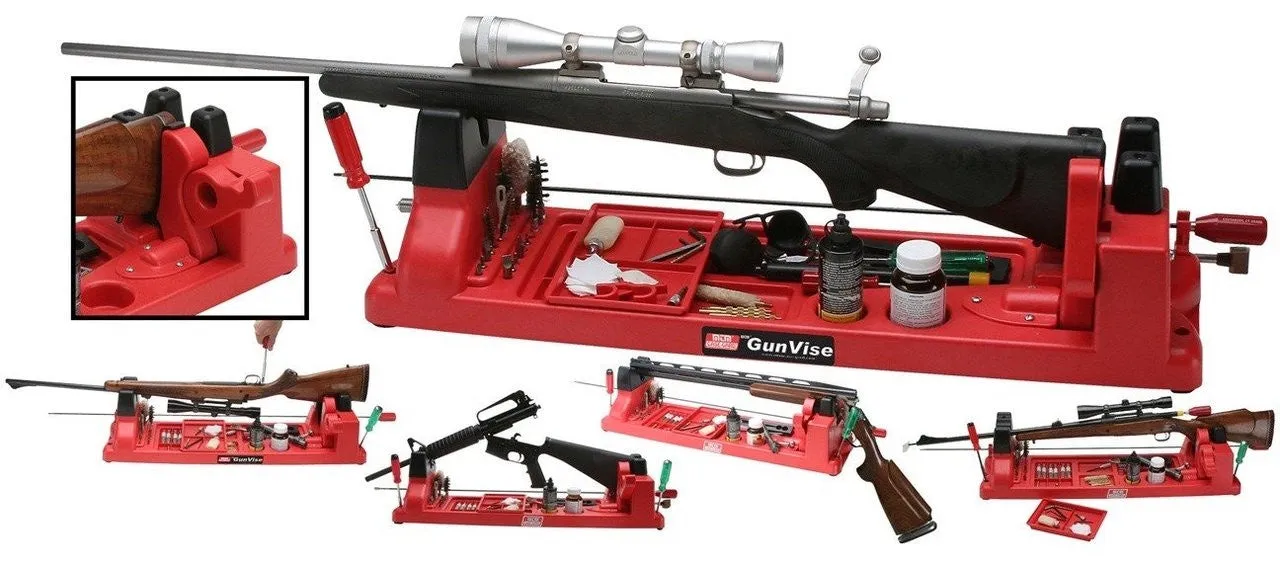 MTM - DLX Gun Vise (Red)