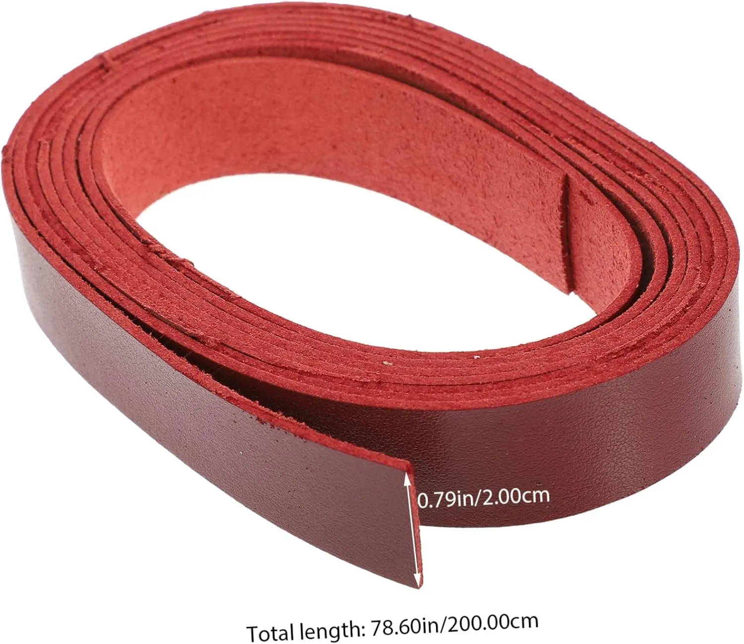 MUELODSIC M Leather Strap Multi-Purpose DIY Watchband Bag Strap Pet Collar Artisan