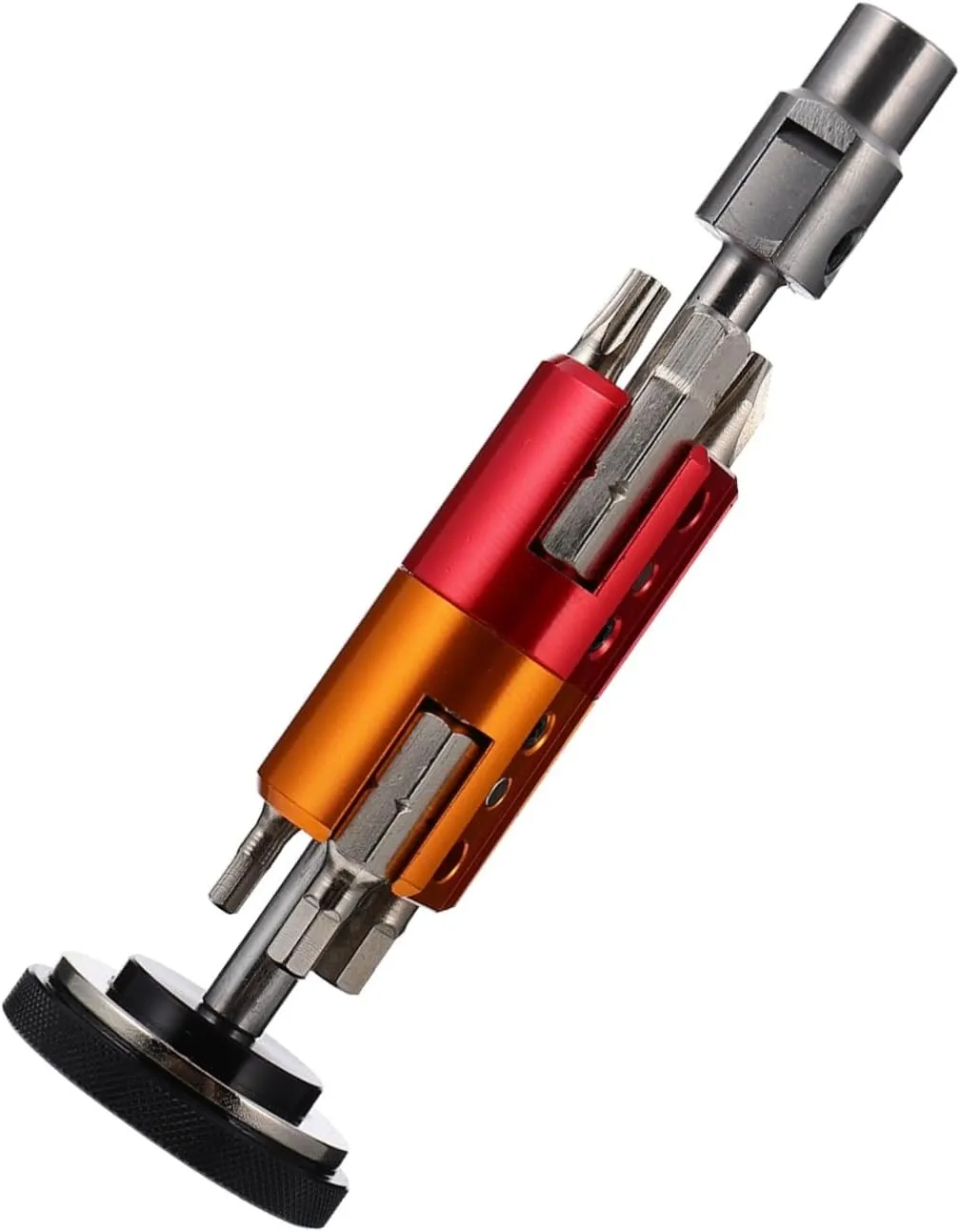 Multi Functional Bicycle Repair Tool Kit Compact Ratcheting Screwdriver for Mountain Bikes with Wrench and Chain Rivet Repair Durable