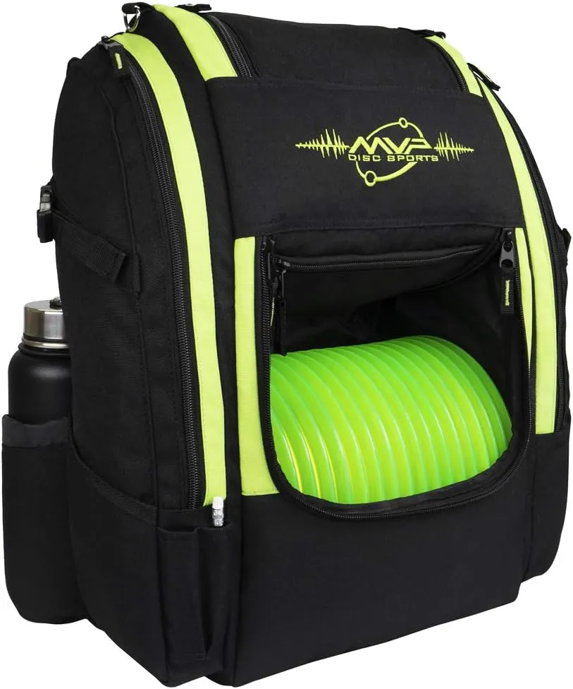 MVP Disc Sports Voyager Lite Backpack Disc Golf Bag (Choose Your Favorite Color)
