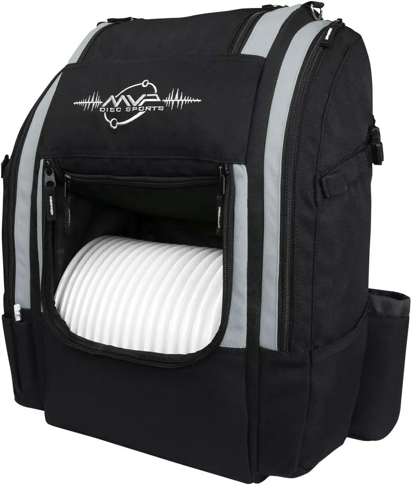 MVP Disc Sports Voyager Lite Backpack Disc Golf Bag (Choose Your Favorite Color)