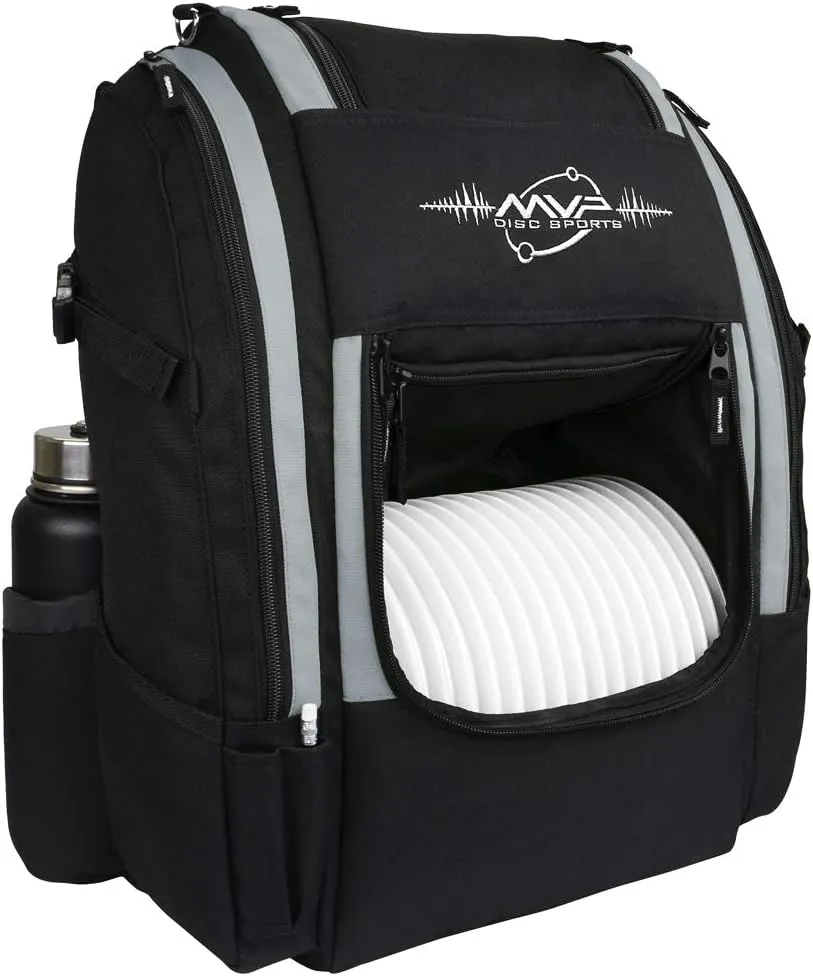 MVP Disc Sports Voyager Lite Backpack Disc Golf Bag (Choose Your Favorite Color)