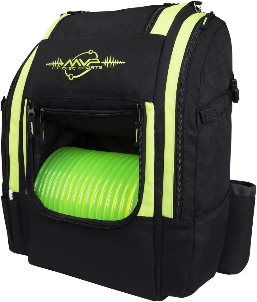MVP Disc Sports Voyager Lite Backpack Disc Golf Bag (Choose Your Favorite Color)