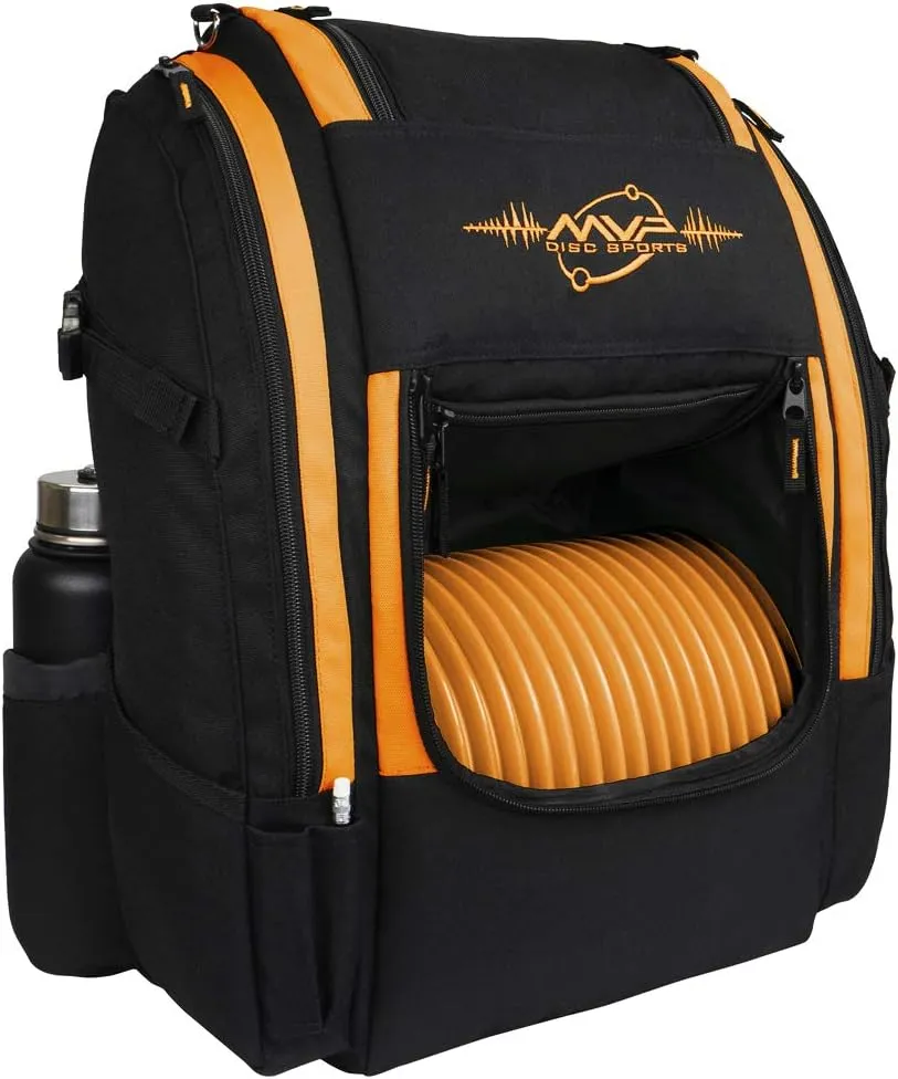 MVP Disc Sports Voyager Lite Backpack Disc Golf Bag (Choose Your Favorite Color)