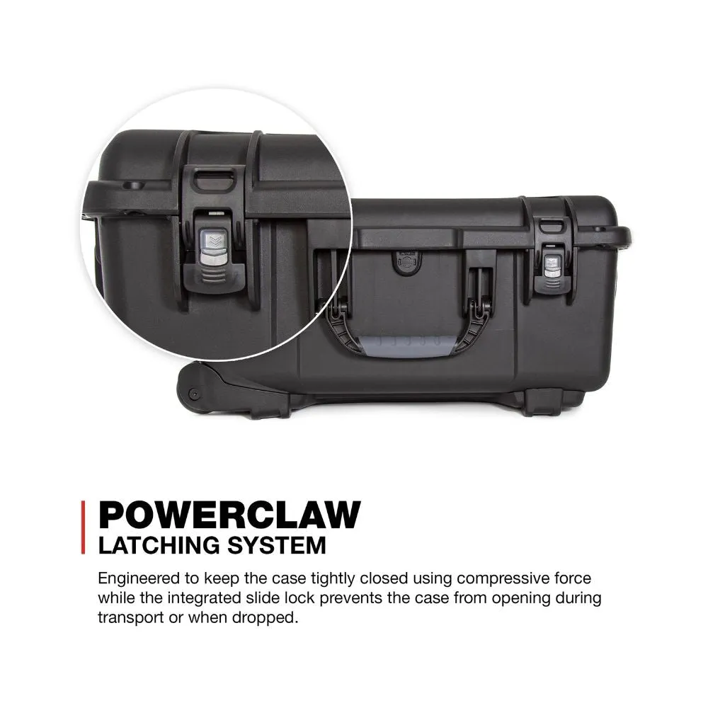 Nanuk 955 - Black(Cubed foam)