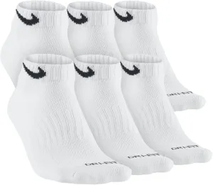 Nike Dri-FIT Cushion Low-Cut Training Socks, 6-pairs
