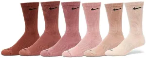 Nike Women's Everyday Plus Cushioned Socks 6 Pack