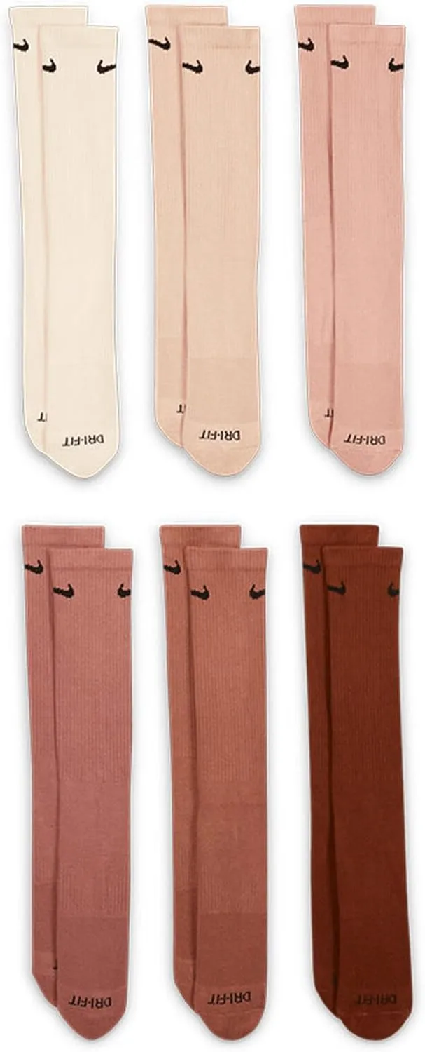 Nike Women's Everyday Plus Cushioned Socks 6 Pack