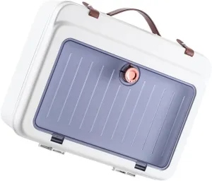 NOLITOY Id Storage Bag Tote Bag Organizer Travel Passport Organizer Multi-layer Files Holder