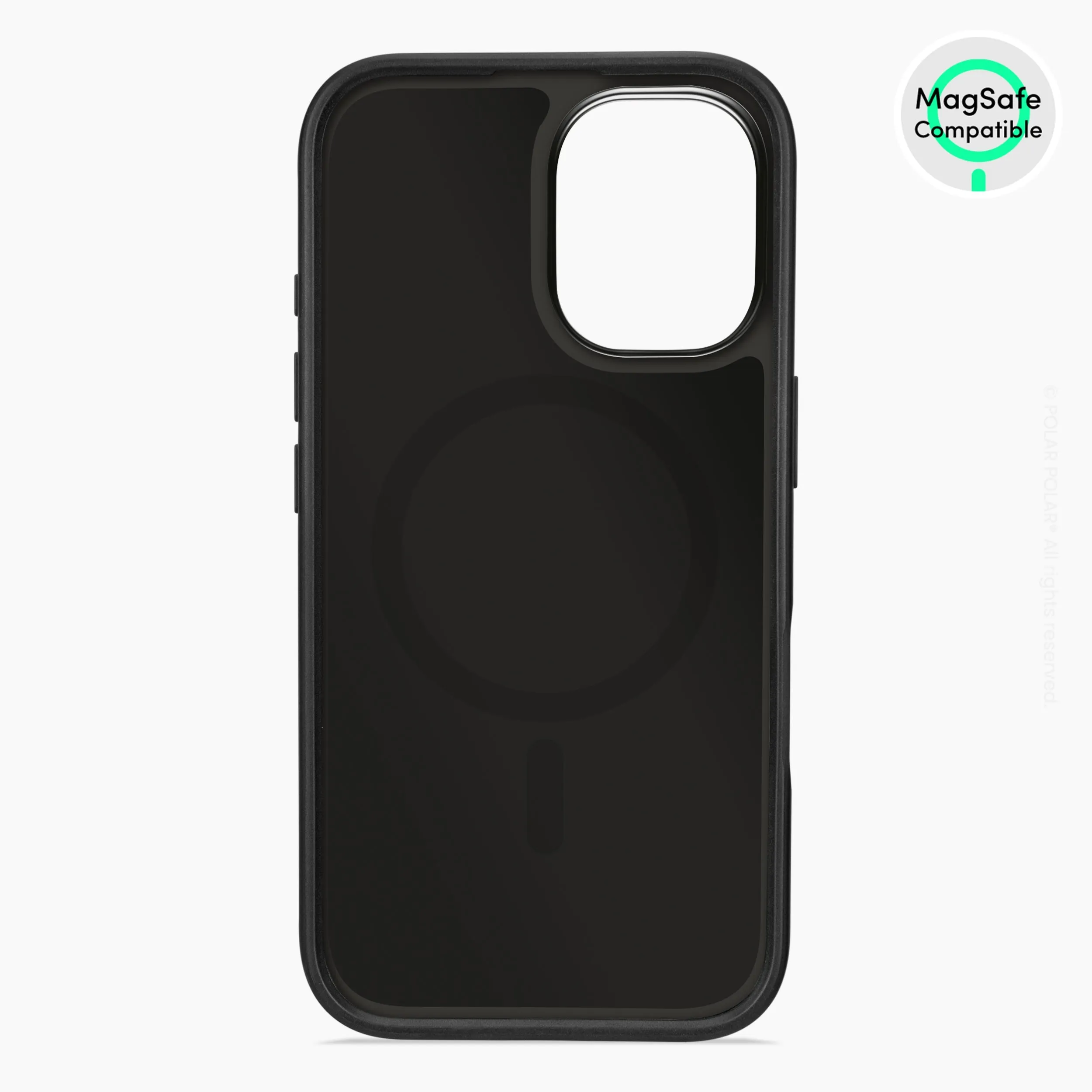 Nordic Terrazzo Gem - iPhone 16 Frosted Black Bumper MagSafe Case