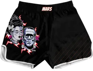 O2TEE Wolf Skull Muay Thai Shorts Combat Fight MMA Boxer Boxing Trunks
