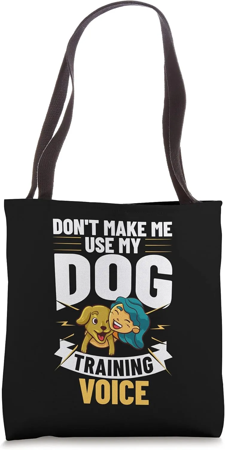 Obedience Dog Training Pet Train Dogs Tote Bag