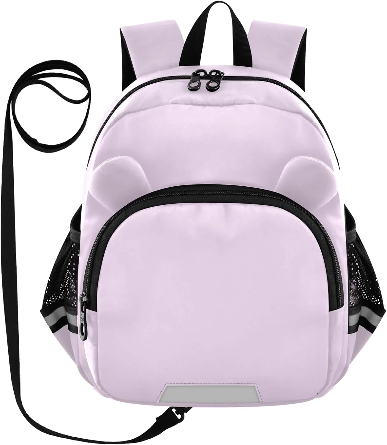 ODAWA Pail Lilac Backpacks for Kids with 3D Animal Ears, Lightweight and Safe Toddler Backpack for Girls