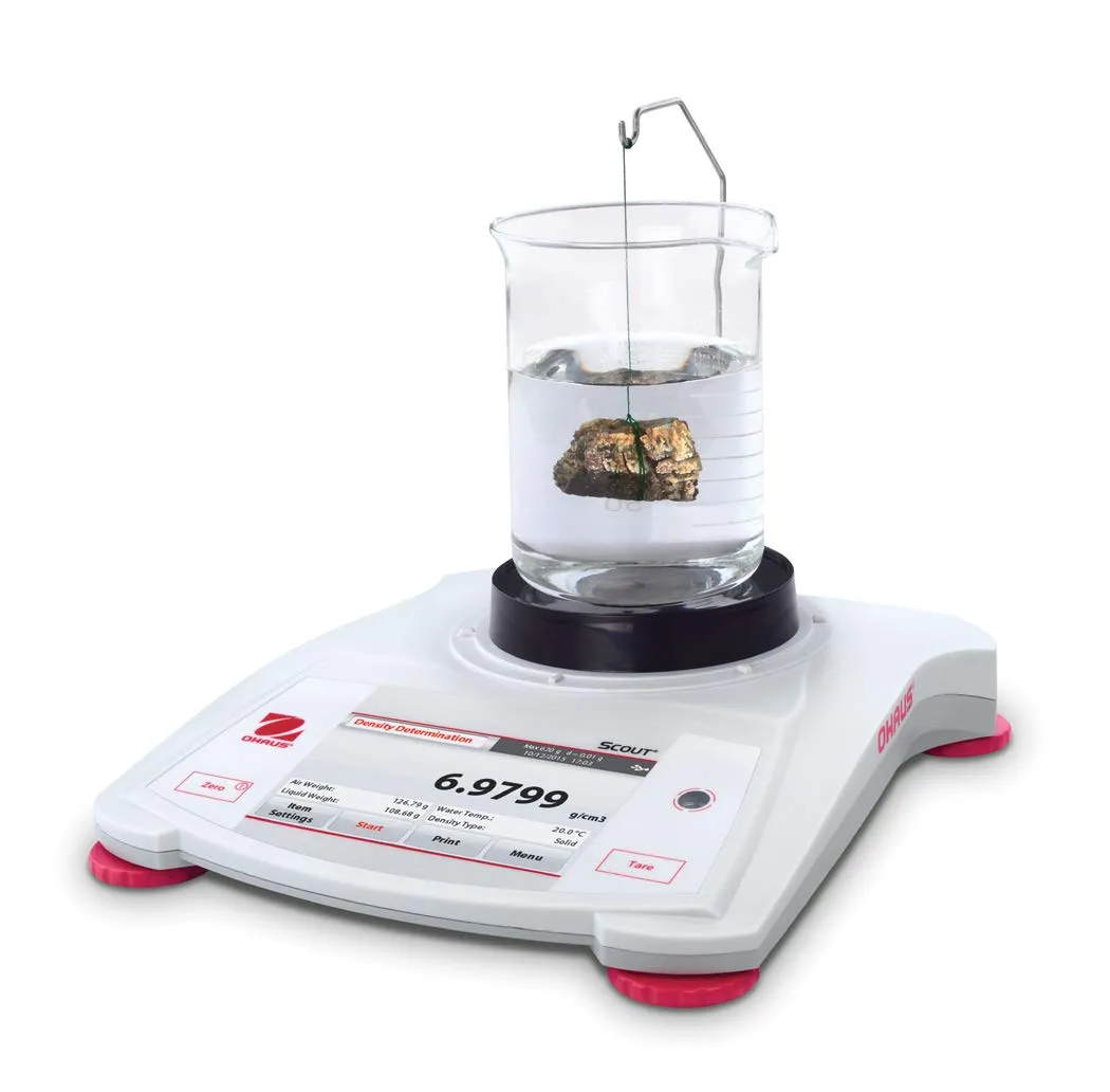 OHAUS 30253006 Model STX223 Scout Balance, 220 g Capacity x 0.001 g Readability