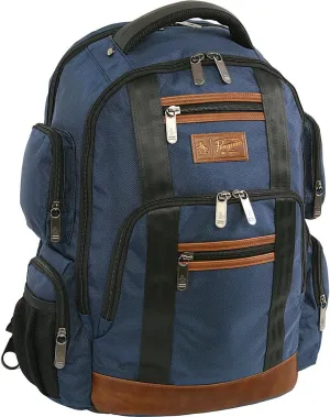ORIGINAL PENGUIN Peterson Backpack Fits Most 15-inch Laptop and Notebook, Navy, One Size