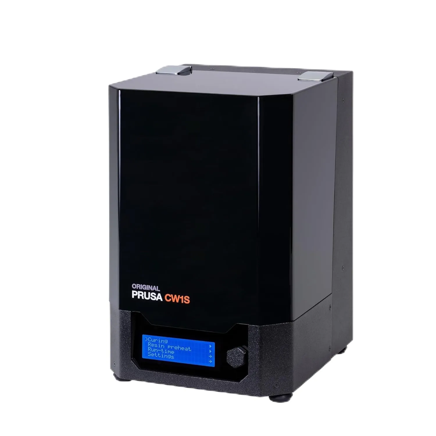 Original Prusa CW1S Curing and Washing Machine, Upgraded 4-in-1 Multi-Purpose Accessory for SLA 3D Printing, Resin Pre-Heat Feature, Smart Design, Resin Level IR Sensor