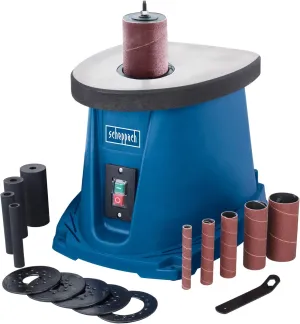 OSM100 Oscillating Sander | Power 450W | 16mm Swing Stroke | 6 Abrasive Sleeves Included | Spindle Ø12.7mm | Rotation Speed 2000 min-1 | Compact and easy to carry