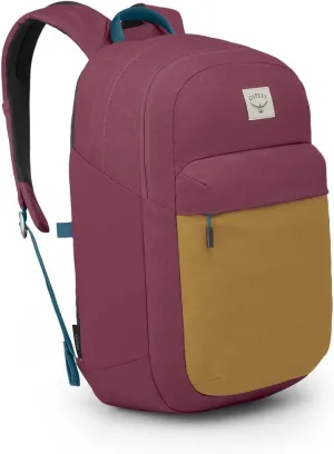 Osprey Arcane XL Day Commuter Backpack, Allium Red/Brindle Brown