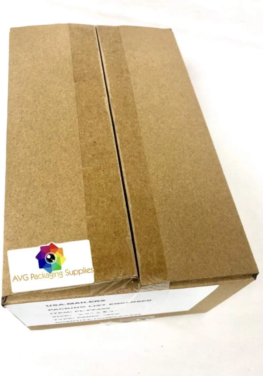 Packing List Enclosed Pouches (4.5" x 5.5") – Clear Adhesive Envelope Bag with Printing for Invoice Packing Slip – Label Protectors, Mailing & Shipping Supplies (2,000)