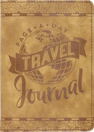 Page-A-Day Artisan Travel Journal (Diary, Vegan Leather Notebook) Leather Bound – May 1, 2019