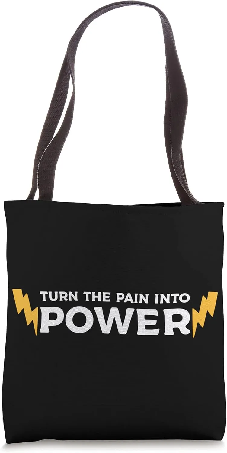 Pain into Power Innovator Tote Bag