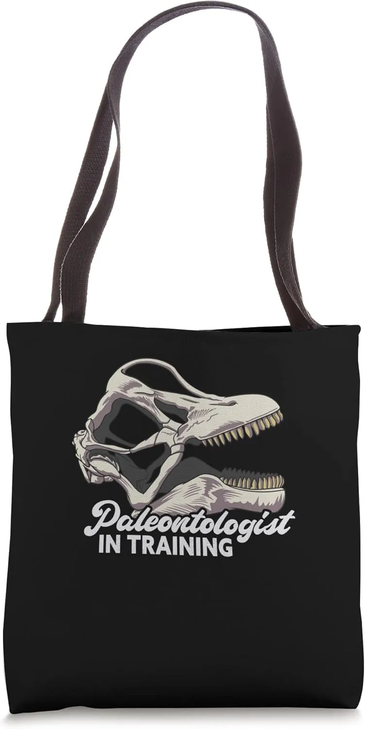 Paleontologist in Training Dinosaur Fossil Tote Bag