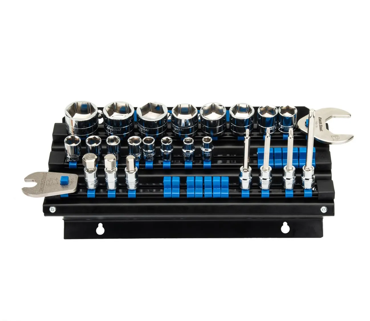 Park Tool - JH-3 - Wall-Mounted Socket, Bit & Torque Tool Organizer