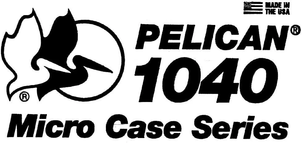 Pelican 1040-027-100 1040 Micro Case (Yellow/Clear)