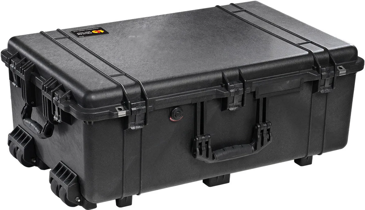 Pelican 1650 Recessed Wheeled Watertight Case