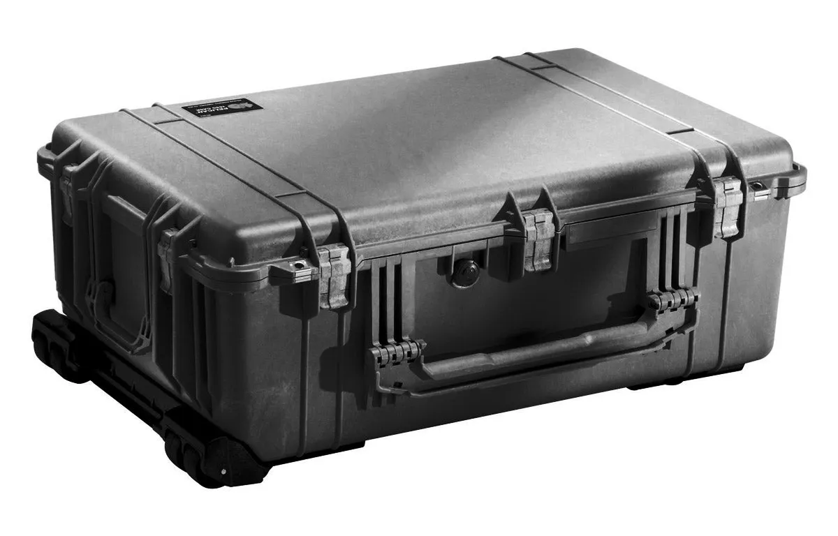 Pelican 1650 Recessed Wheeled Watertight Case