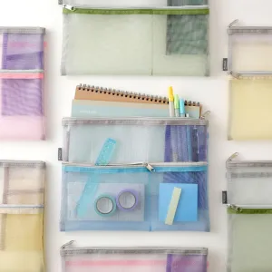 Pen & Tool Mesh Pouch - Large (B5)