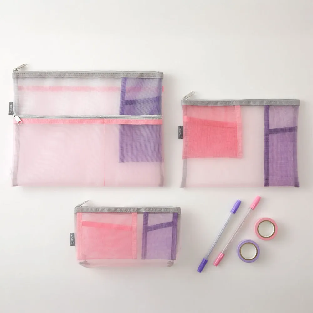 Pen & Tool Mesh Pouch - Large (B5)