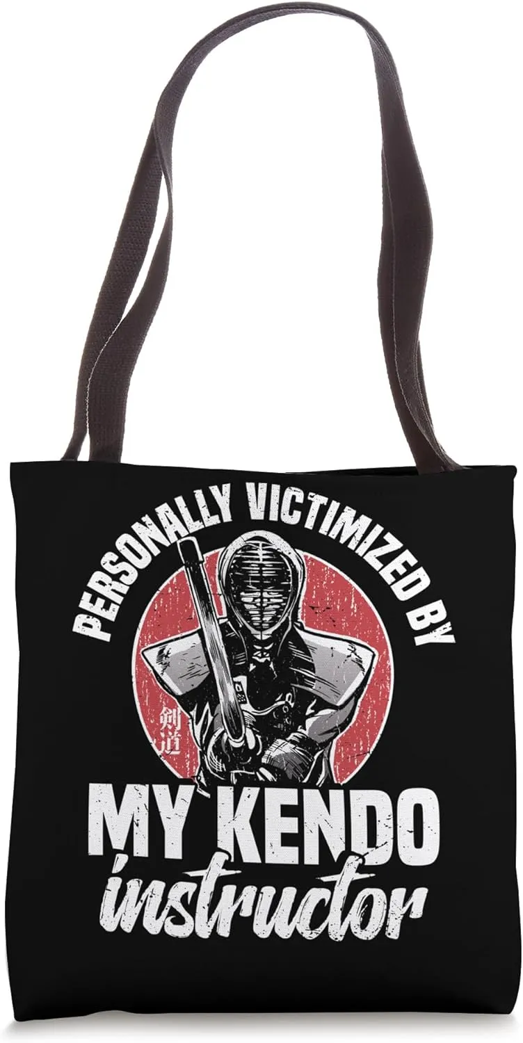 Personally victimized by my Kendo instructor Tote Bag