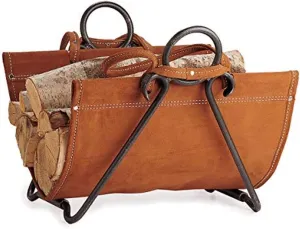 Pilgrim Home & Hearth 18517 Forged Iron Log Carrier 29″W x 17.5″H x 14″D 9 lbs