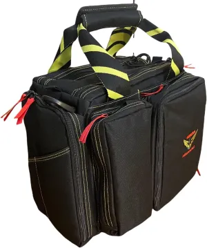 Pilot bag Aeronavale, all padded flight bag. Pilot bag with multiple pockets, sunglasses/glasses hardcase integrated, very resistant and waterproof, aviation bag, flight bags for pilots, TOP GUN Style