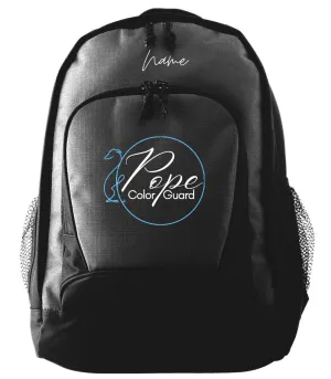 Pope Color Guard Backpack w/ Logo & Name Embroidery