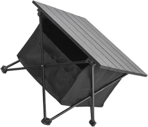 POPETPOP Extremely Easy to Fold Camper Table Perfect for Outdoor Tea Tasting Compact Size Ideal for Men Women