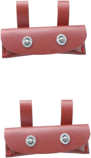 POPETPOP Leather Axe Protector Case for Hatchet Durable Camping Accessories Secure Tool Storage Bag for Outdoor