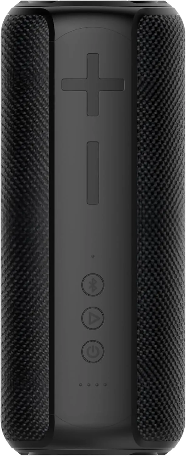 Portable 30W Bluetooth Speaker with LED Light Show, IPX6 Waterproof, Deep Bass, TWS & DSP Audio, Bluetooth 5.2, 10H Battery, Portable Wireless Speaker for Home, Outdoors & Parties