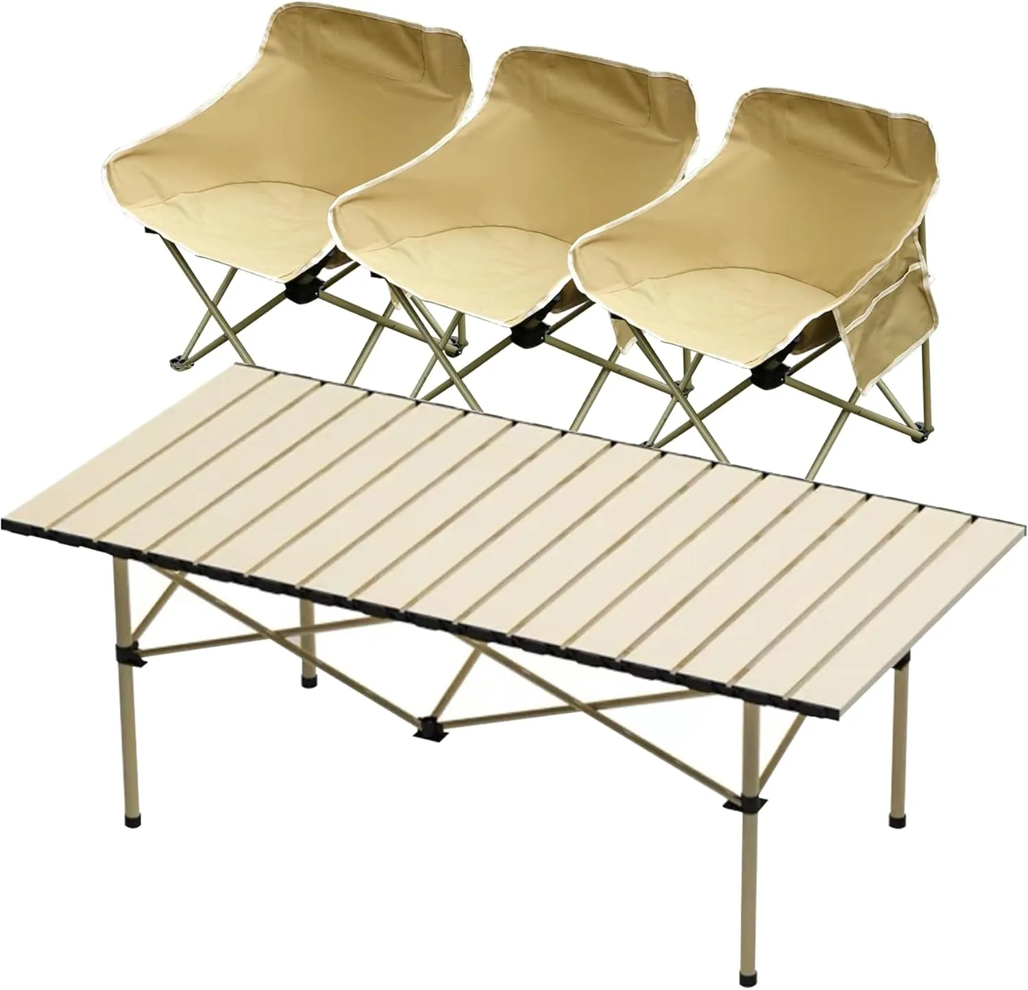 Portable Camping Table, Folding Design